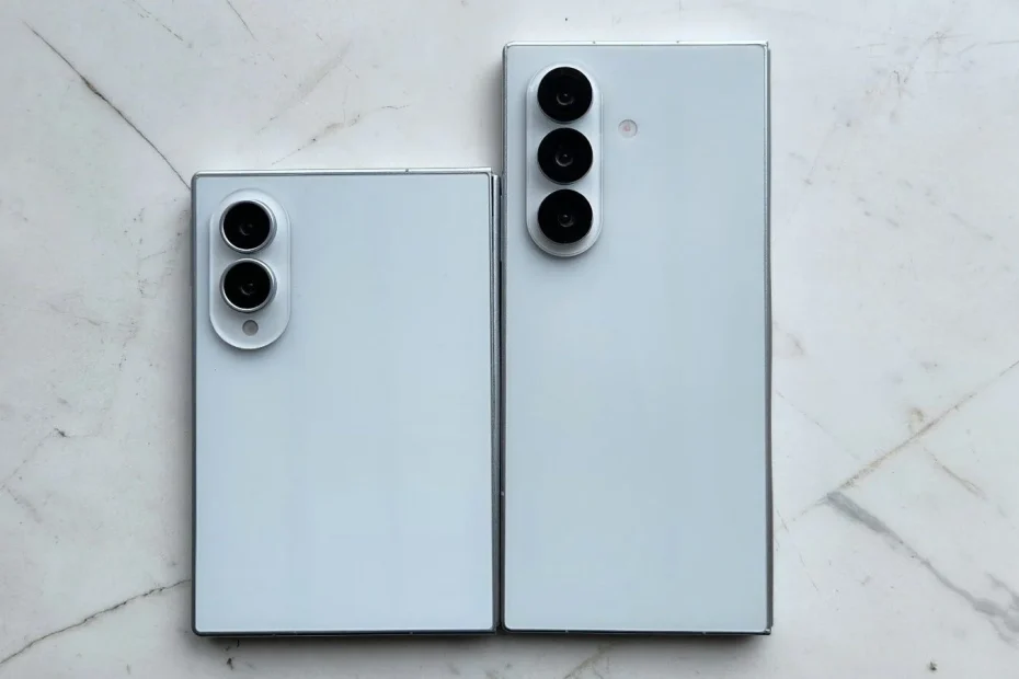 Galaxy Z Fold 8 vs Galaxy Z Fold 8 Ultra : un premier cliché montre les différences