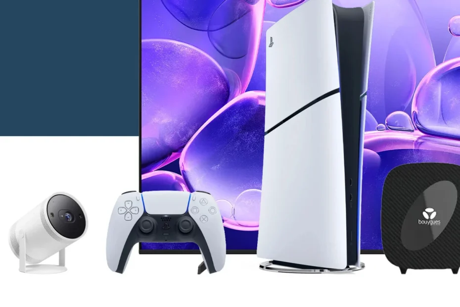 PS5, Xbox, Smart TV, jusqu'à -60% de remise grâce aux forfaits Bbox chez Bouygues