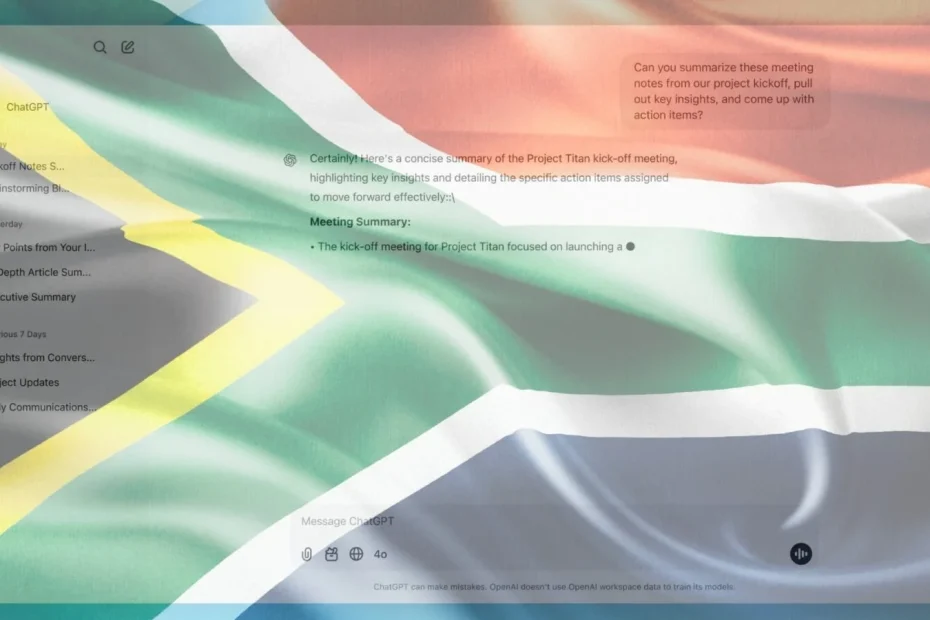 L'Afrique du Sud a utilisé l'IA pour écrire une loi sur l'IA, mais ça a mal tourné