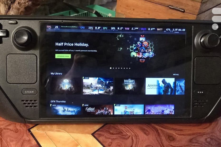 Comment installer Nvidia GeForce Now sur Steam Deck ?