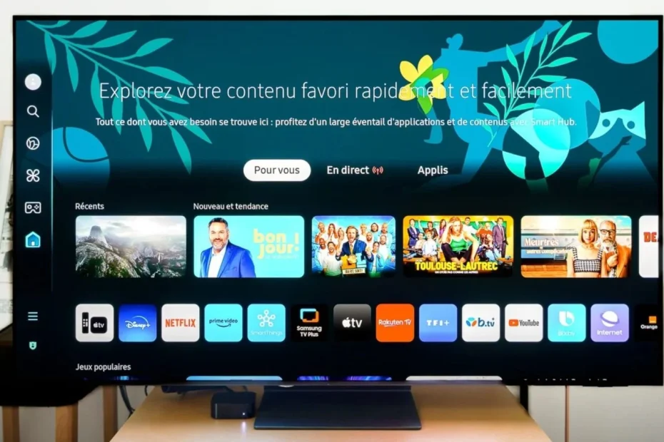 Votre TV Samsung va recevoir une mise à jour majeure attendue de longue date