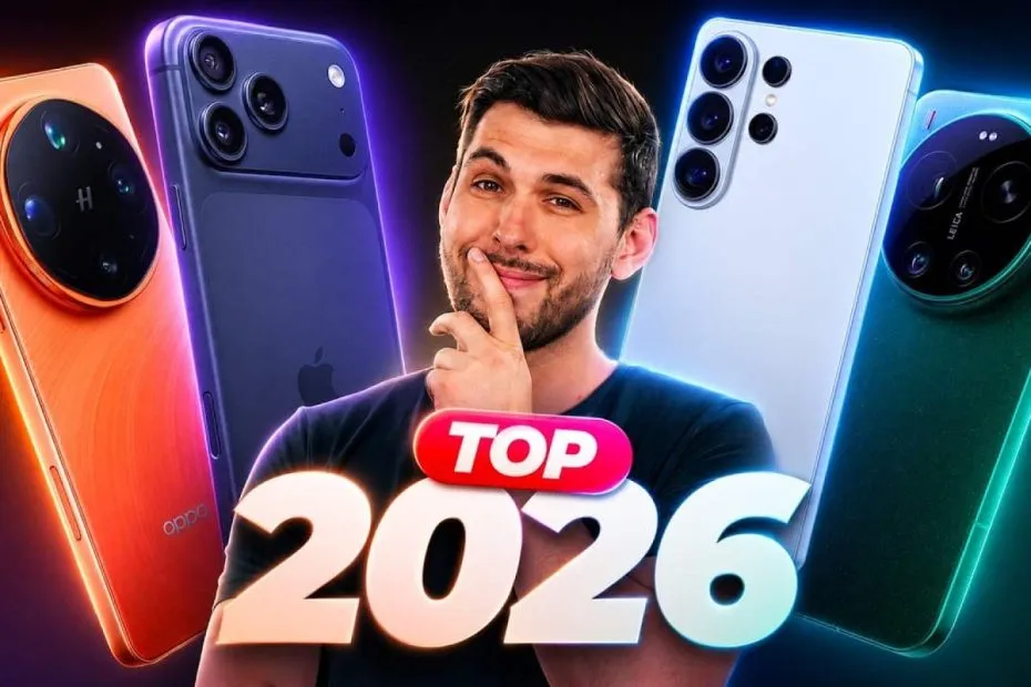 Comparatif iPhone 17 Pro Max, Galaxy S26 Ultra, Xiaomi 17 Ultra et Oppo Find X9 Ultra — Frandroid