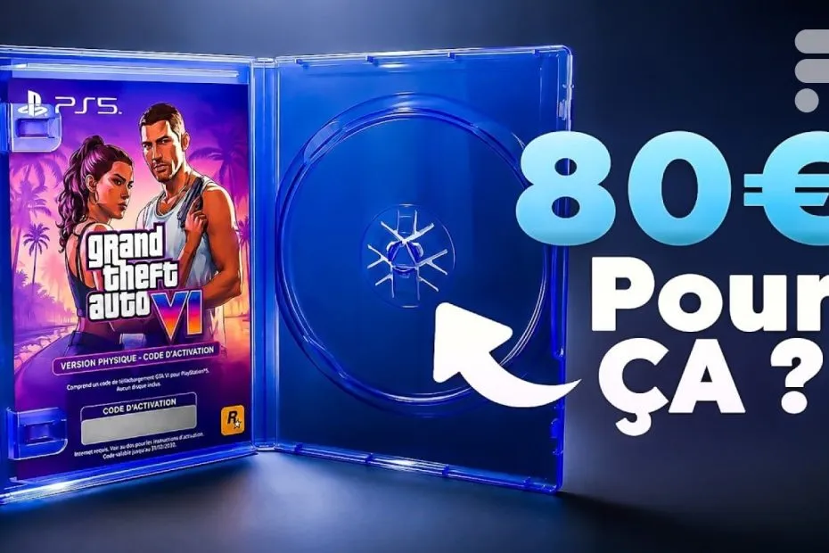 GTA 6 en précommande : pourquoi la boîte ne contiendra aucun disque — Frandroid