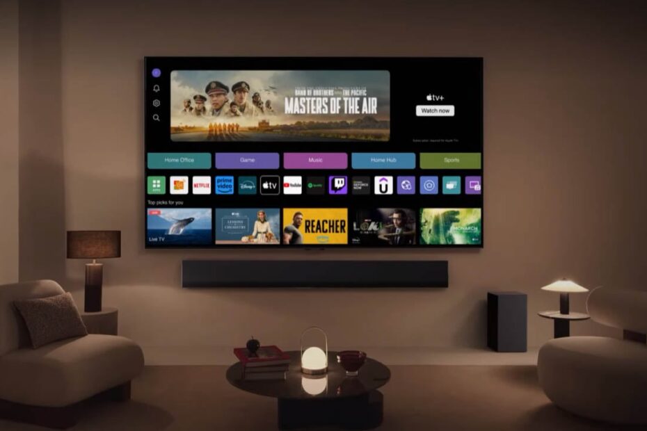 webOS 24 avec Chromecast débarque sur les TV LG 2023