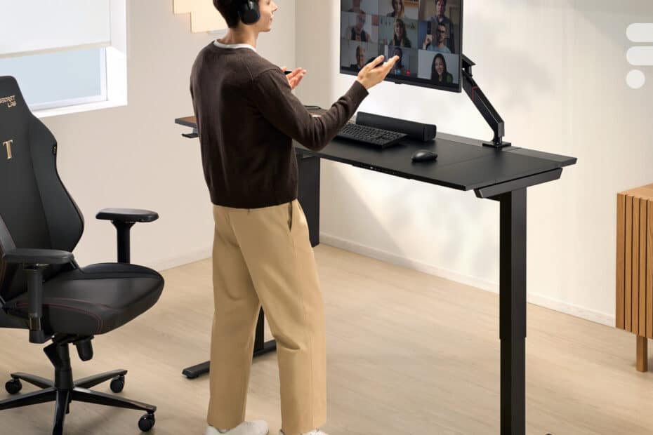 le nouveau bureau gaming qui cache (vraiment bien) ses câbles