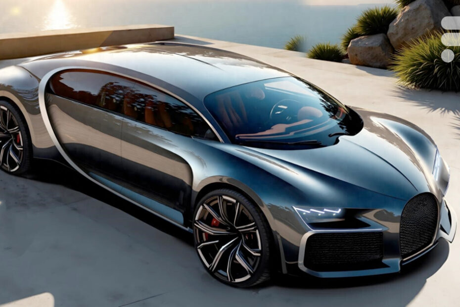 ce n’est pas une Bugatti mais la voiture électrique chinoise d’un fabricant d’aspirateurs