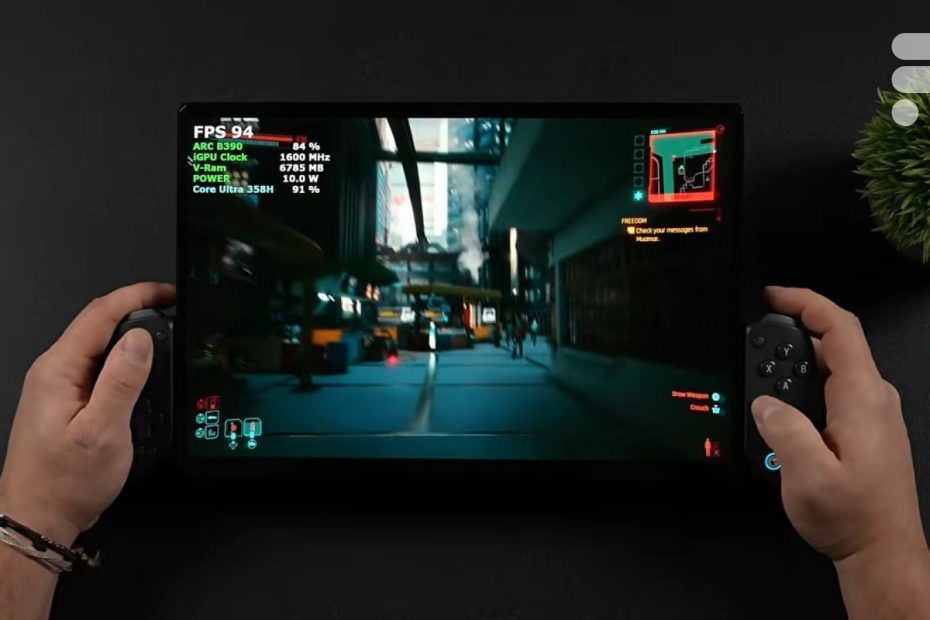 OneXPlayer Super V : la première tablette Panther Lake fait tourner Cyberpunk 2077 en 1800p sans carte graphique dédiée — Frandroid