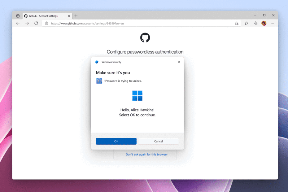 Windows 11 s’associe à 1Password pour accélérer la fin des mots de passe