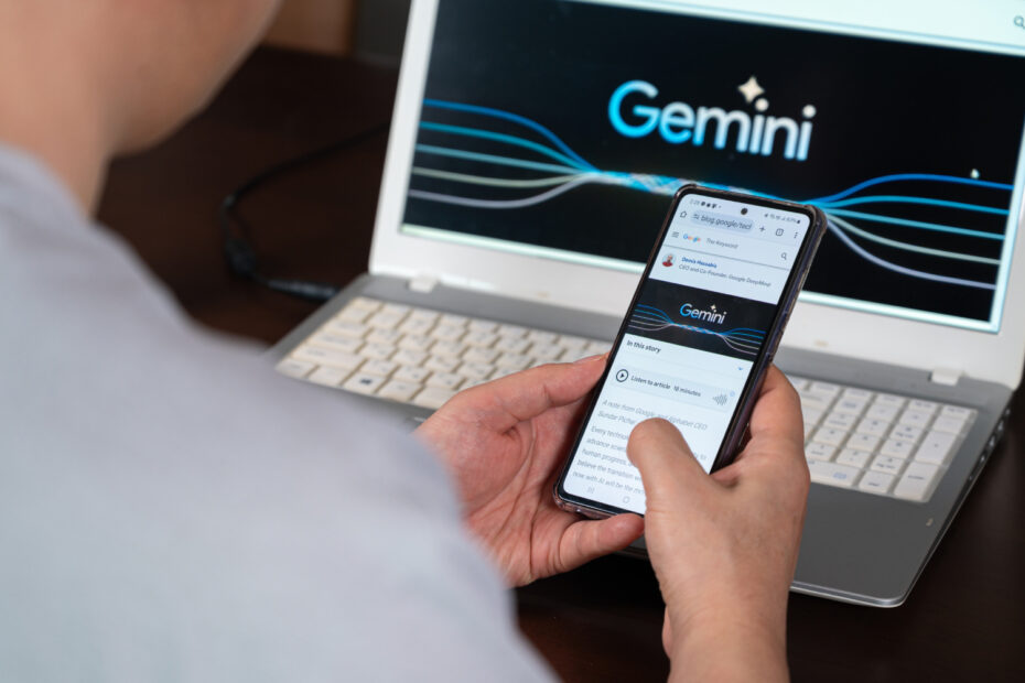 Gemini va bientôt pouvoir envoyer pour vous des messages sur WhatsApp