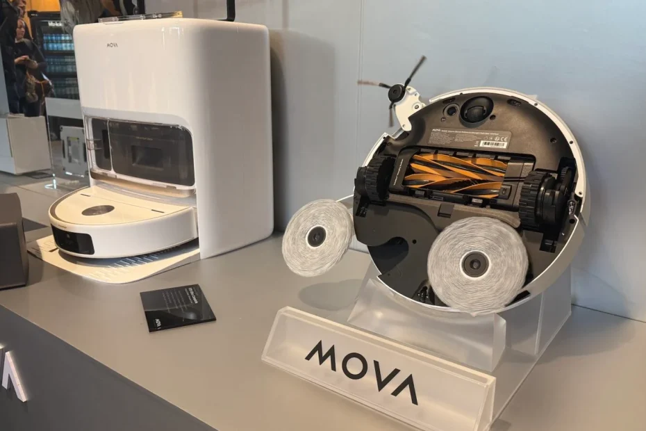 Mova V70 Ultra Complete : l’aspirateur robot qui étend sa serpillère