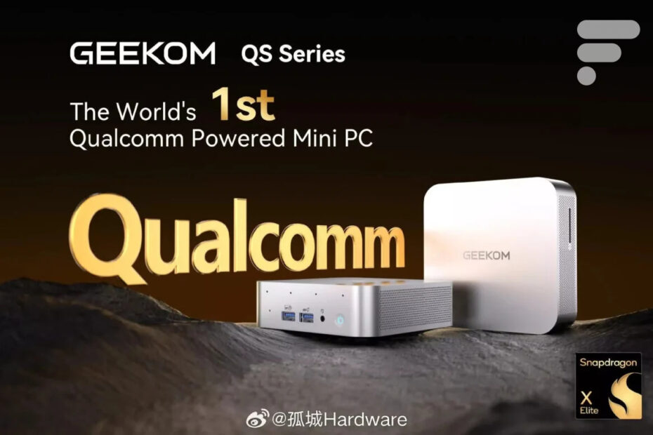 Qualcomm trouve une marque chinoise pour placer son Snapdragon X Elite dans une mini machine