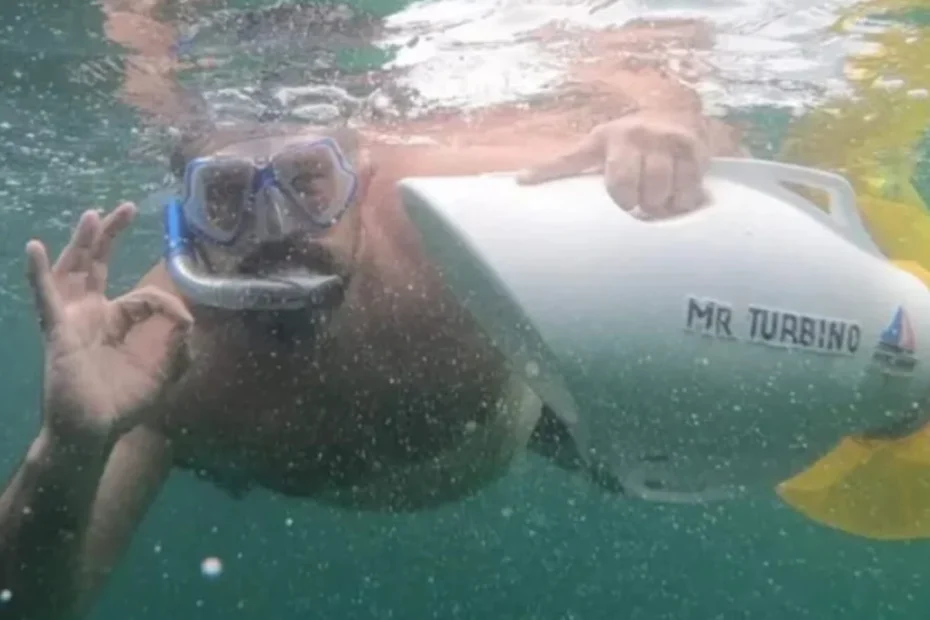 Voici Mr Turbino, l'aspirateur sous-marin qui nettoie les océans des déchets et des microplastiques