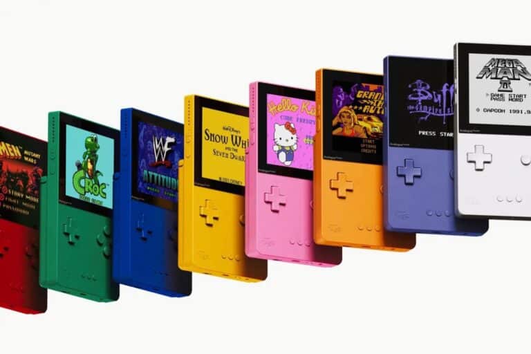 Elle est splendide, cette version colorée du clone de Game Boy