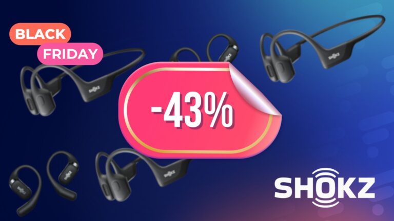 Shokz a pensé aux sportifs (mais pas que) pour le Black Friday avec de très généreuses promotions