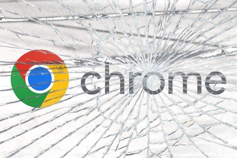 Chrome Cassé