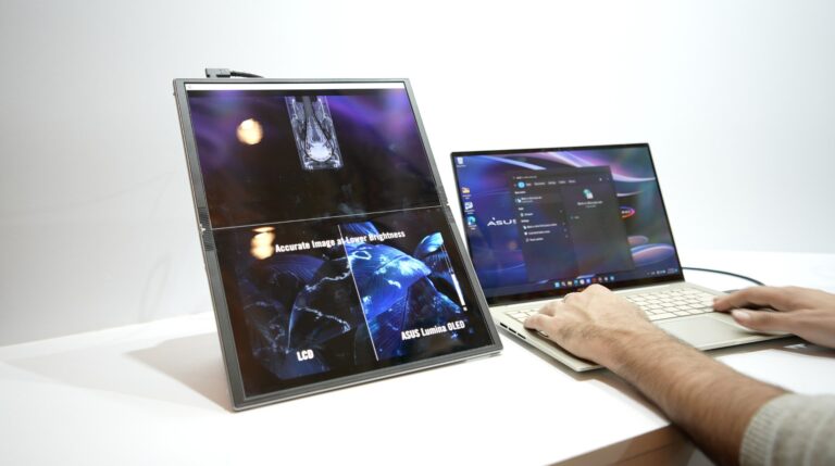 On a adoré utiliser cet écran externe Oled pliable d'Asus
