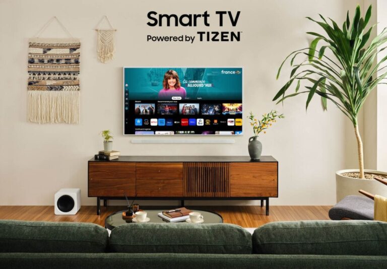 Samsung déploie Tizen 8.0 sur ses Smart TV de 2023 et veut aussi le proposer aux modèles 2022