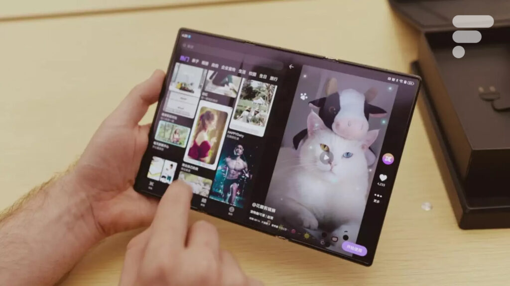 Le nom du smartphone pliable en trois de Samsung évoque sa pliure