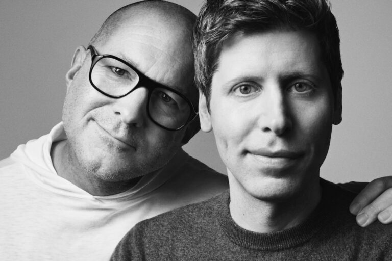 Jony Ive Sam Altman