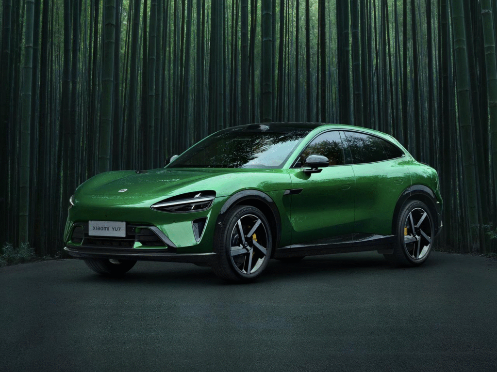 le prix du véhicule électrique Xiaomi YU7 pourrait faire mal à Tesla