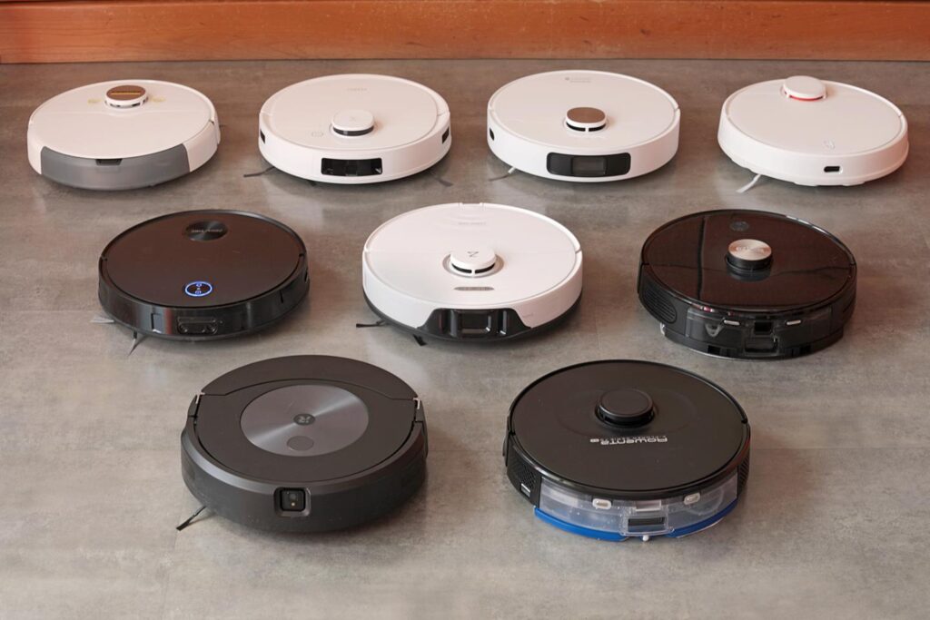 Les meilleurs robots aspirateurs laveurs