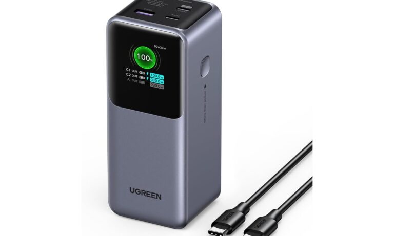 Cette batterie externe Ugreen 20000mAh 130W est à -40%, et elle charge aussi votre Mac