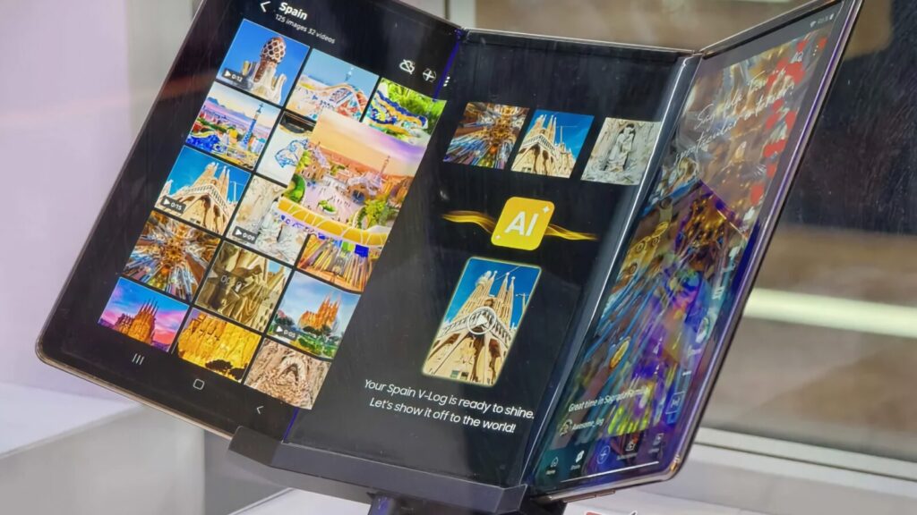 Samsung fait fuiter son futur Galaxy G Fold à trois volets