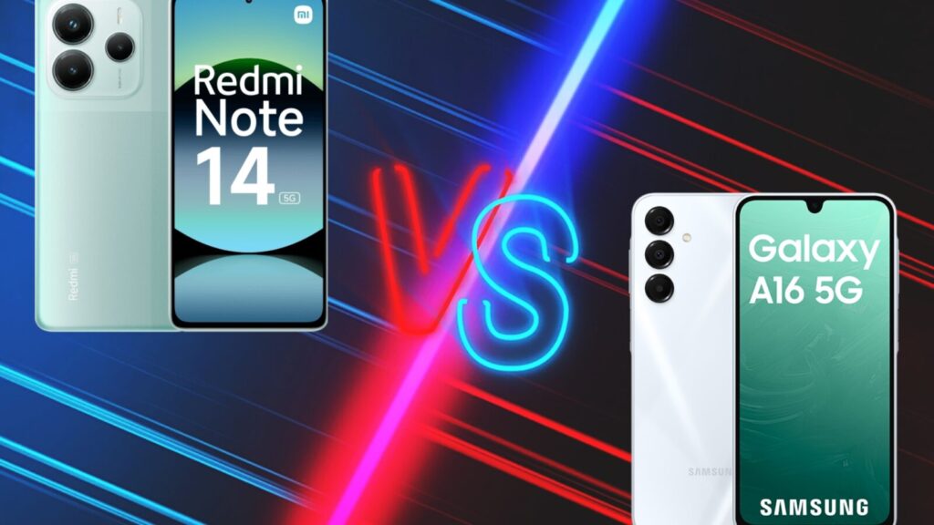 Xiaomi Redmi Note 14 5G vs Samsung Galaxy A16 5G : lequel choisir ?