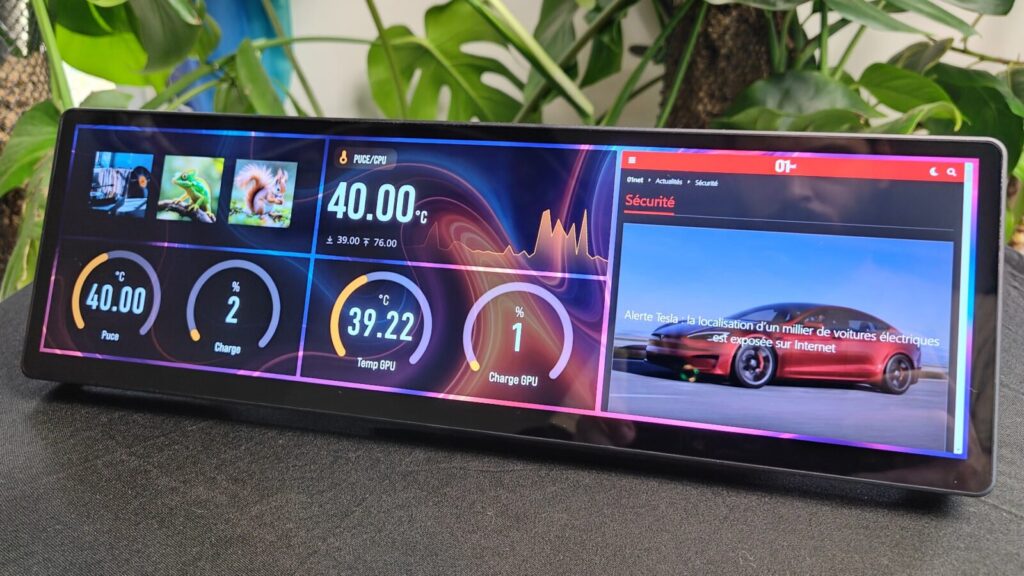 un écran compagnon innovant avec du potentiel
