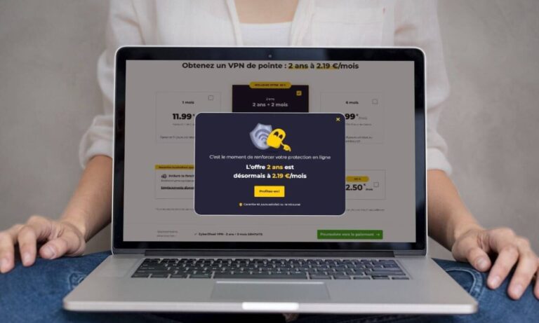 Ce VPN parfait pour le divertissement revient à seulement 2,19 €/mois grâce à une remise immédiate de 82%