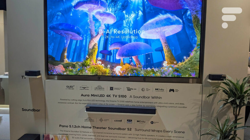 Dreame se lance sur le segment de la vidéo avec un TV, des vidéoprojecteurs et une barre de son