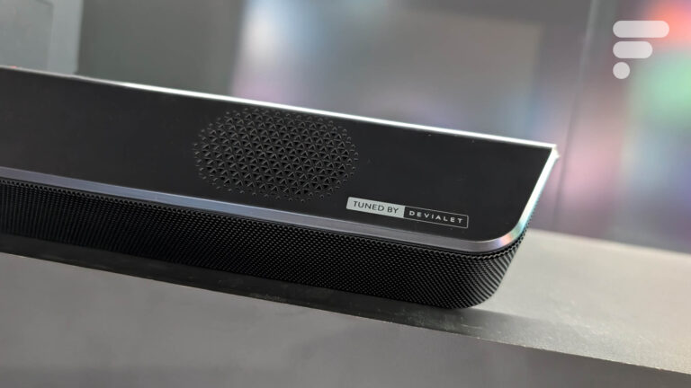 la barre de son ultra-fine qui veut s’imposer avec devialet