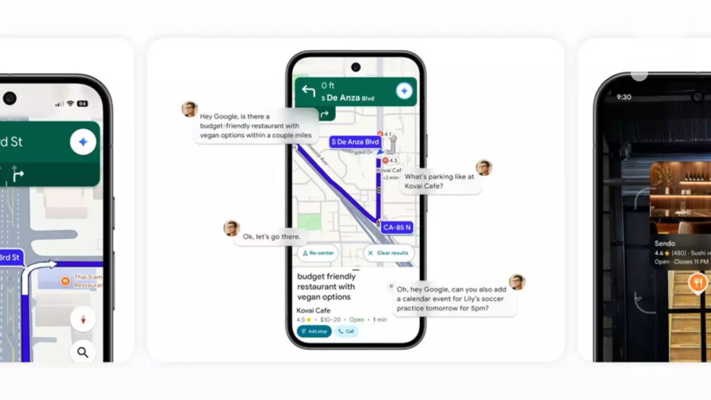 Google Maps s’apprête à accueillir l’IA Gemini, un « copilote à tout faire »