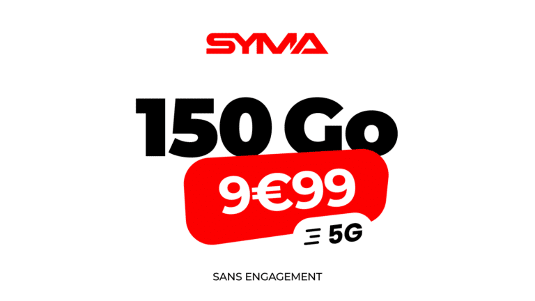 Syma frappe très fort avec ce forfait mobile 5G