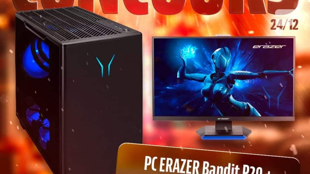 #FrandroidOffreMoi un setup gaming Erazer (PC fixe + écran) — Frandroid