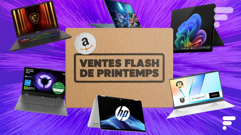 Ventes Flash Amazon : les 6 meilleurs deals sur les laptops bureautiques et gaming