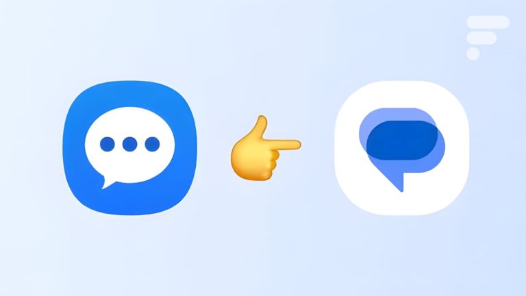 comment passer à Google Messages — Frandroid