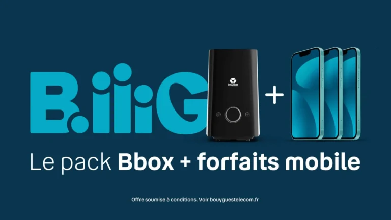 Avec les offres BIG chez Bouygues, vous avez le droit à des réductions sur votre forfait mobile et fibre