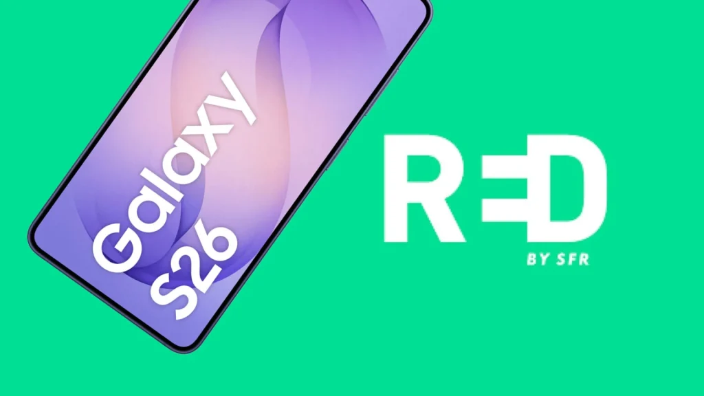 RED by SFR : Le Samsung Galaxy S26 à moitié prix grâce aux nouvelles offres mobiles sans engagement