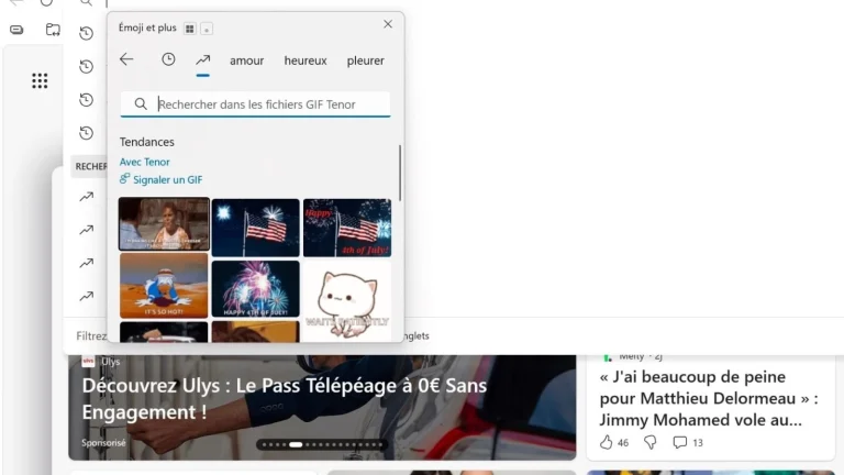 Windows 11 : pourquoi vos GIF ont disparu du jour au lendemain ?