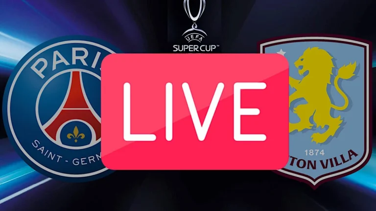 Streaming PSG Aston Villa : comment voir le match gratuit de la Supercoupe de l'UEFA ? 🔴