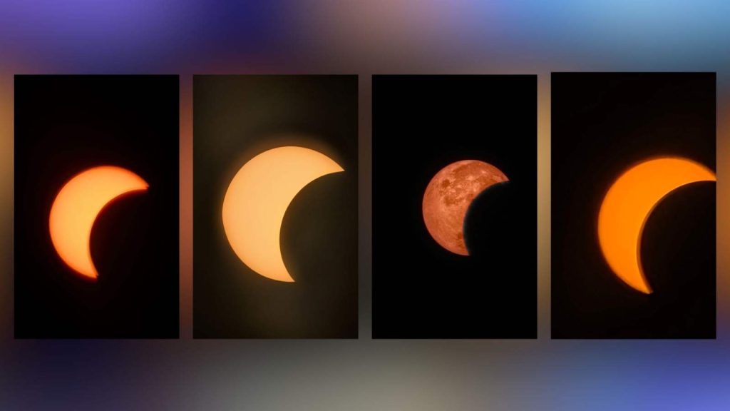Photos de l'éclipse au smartphone (Samsung, Xiaomi, Google, Oppo) : nos résultats commentés — Frandroid